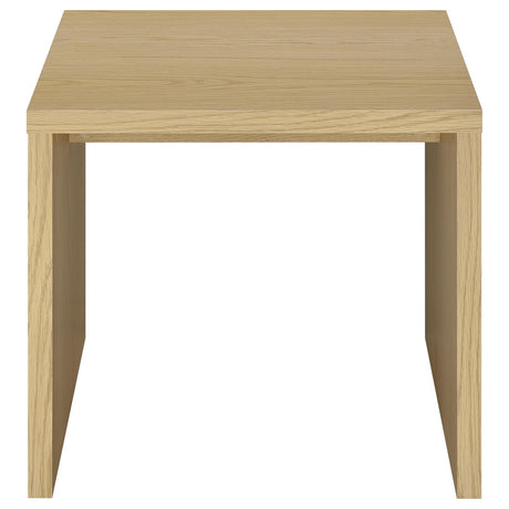 Canoga coffee table lift-top mechanism detail