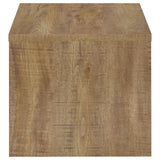 Canoga coffee table metal frame detail