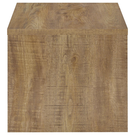 Canoga coffee table metal frame detail
