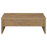 Canoga Coffee Table Wood Grain Close-Up