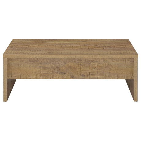 Canoga Coffee Table Wood Grain Close-Up