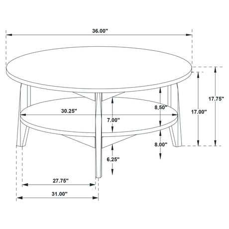 Bradley coffee table decorative styling with book and plant