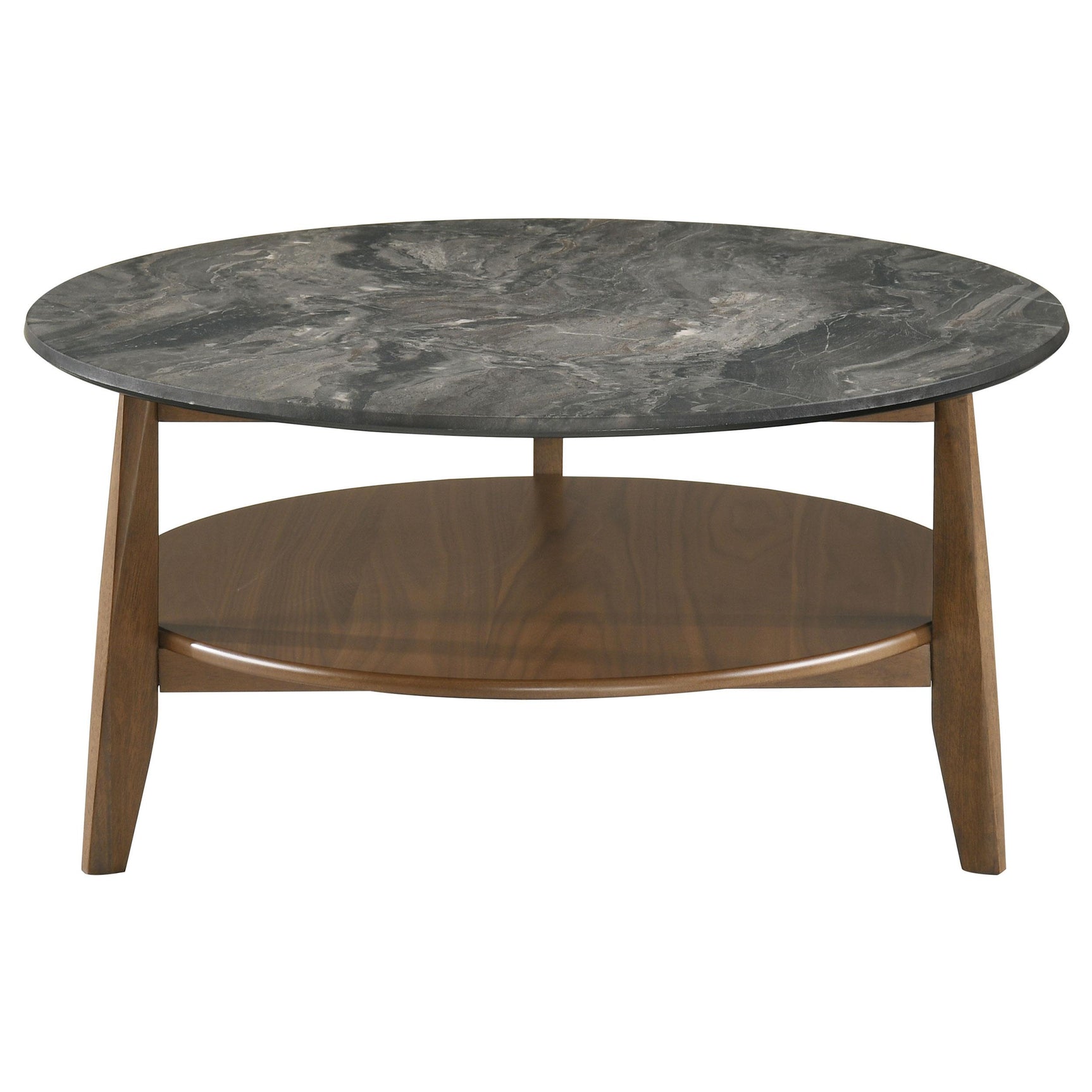 Assembled Bradley coffee table set in front angle