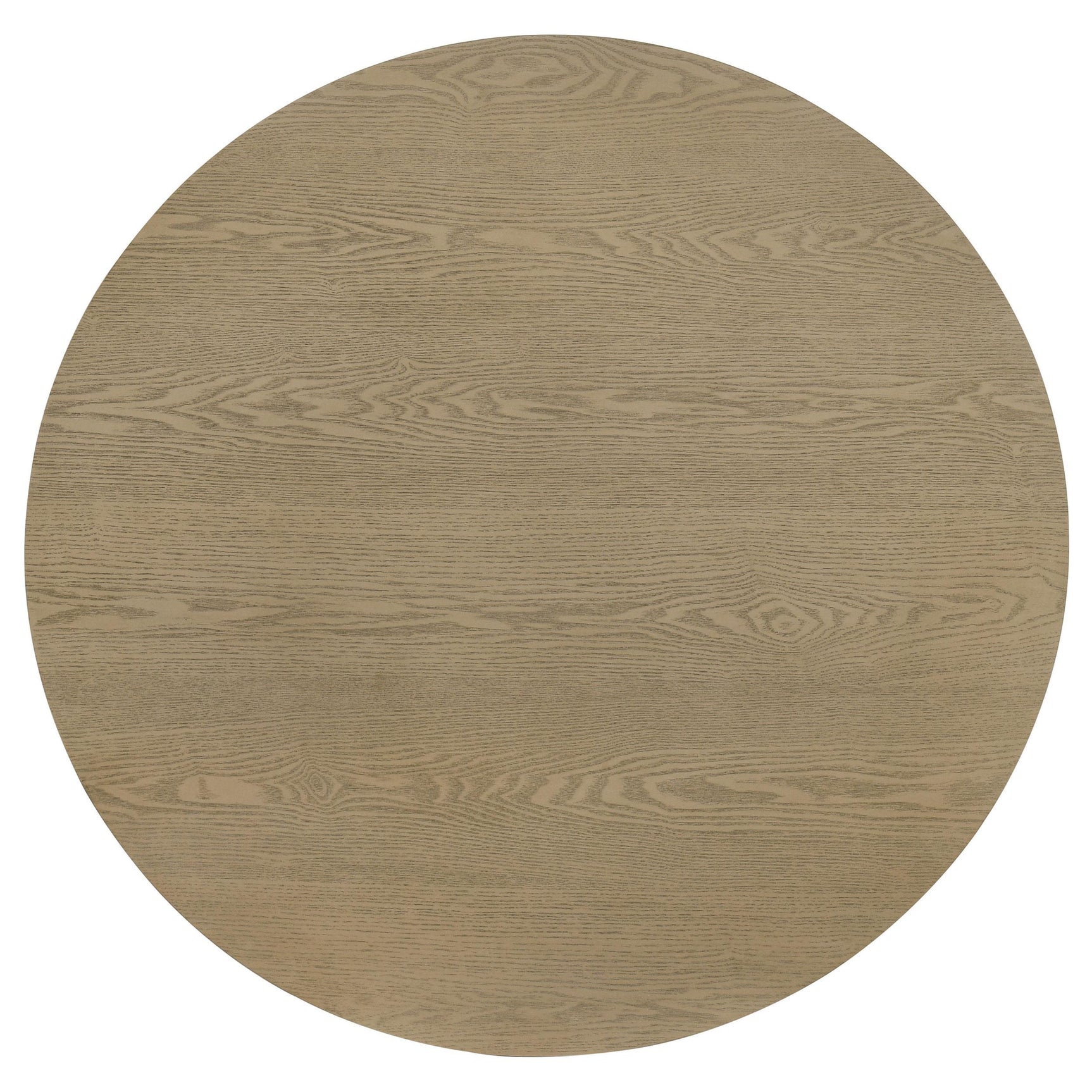 Hamlyn 2-piece Round Fluted Coffee and End Table Set Natural Oak