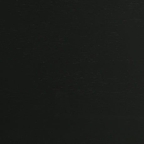 Black ash veneer finish detail on table surface