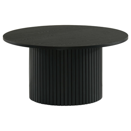 Ash veneer tabletops with square edges