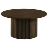 Detail of square edge tabletop on Hamlyn end table