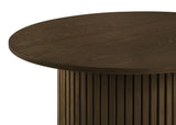Close-up of Walnut veneer grain on Hamlyn tables