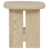 Top edge profile showing 1/2 inch roundover on Kailani tables