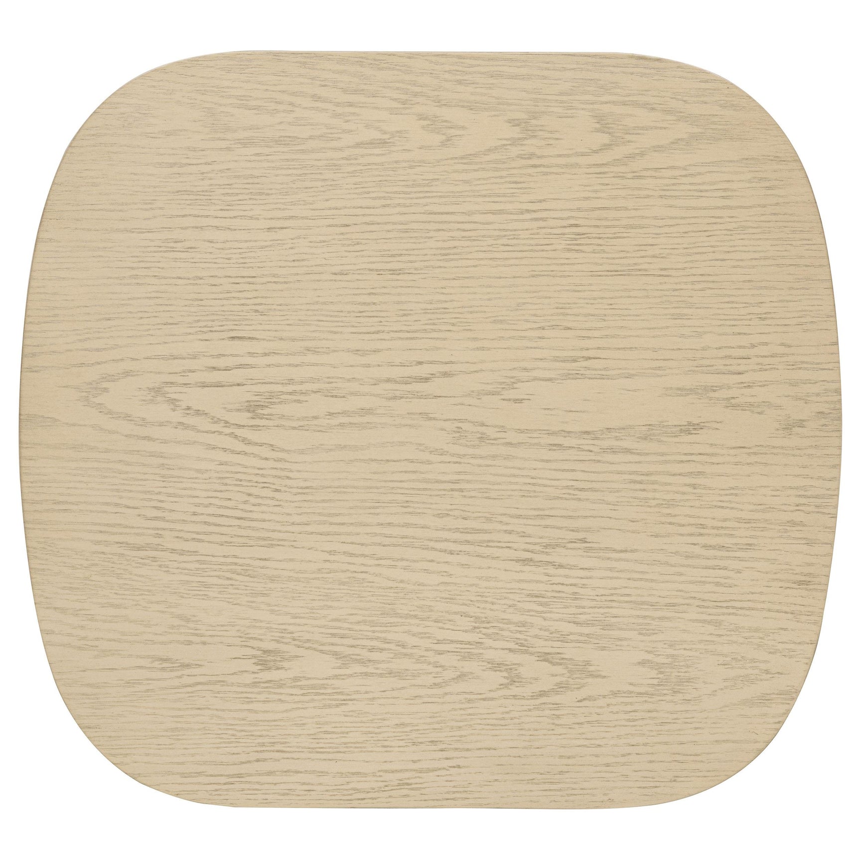 Plastic glide feet under Kailani end table