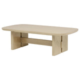 Kailani Coastal Coffee Table detail of base design
