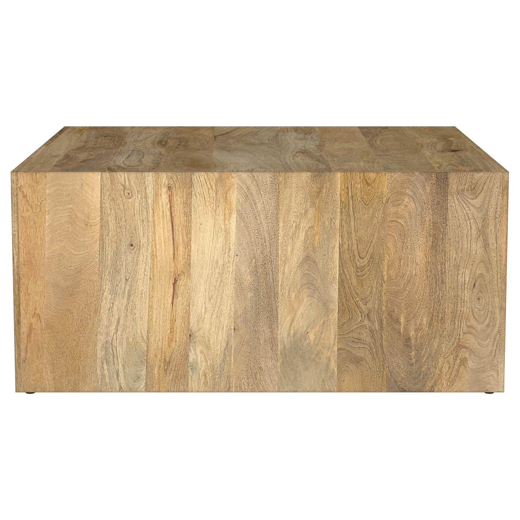 Benton Square Coffee Table side profile in natural light