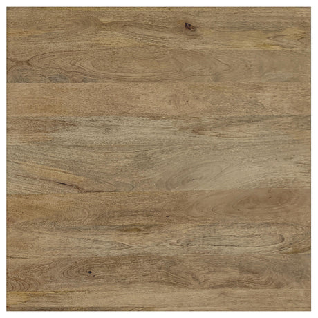 Benton Square Coffee Table solid wood natural finish close-up