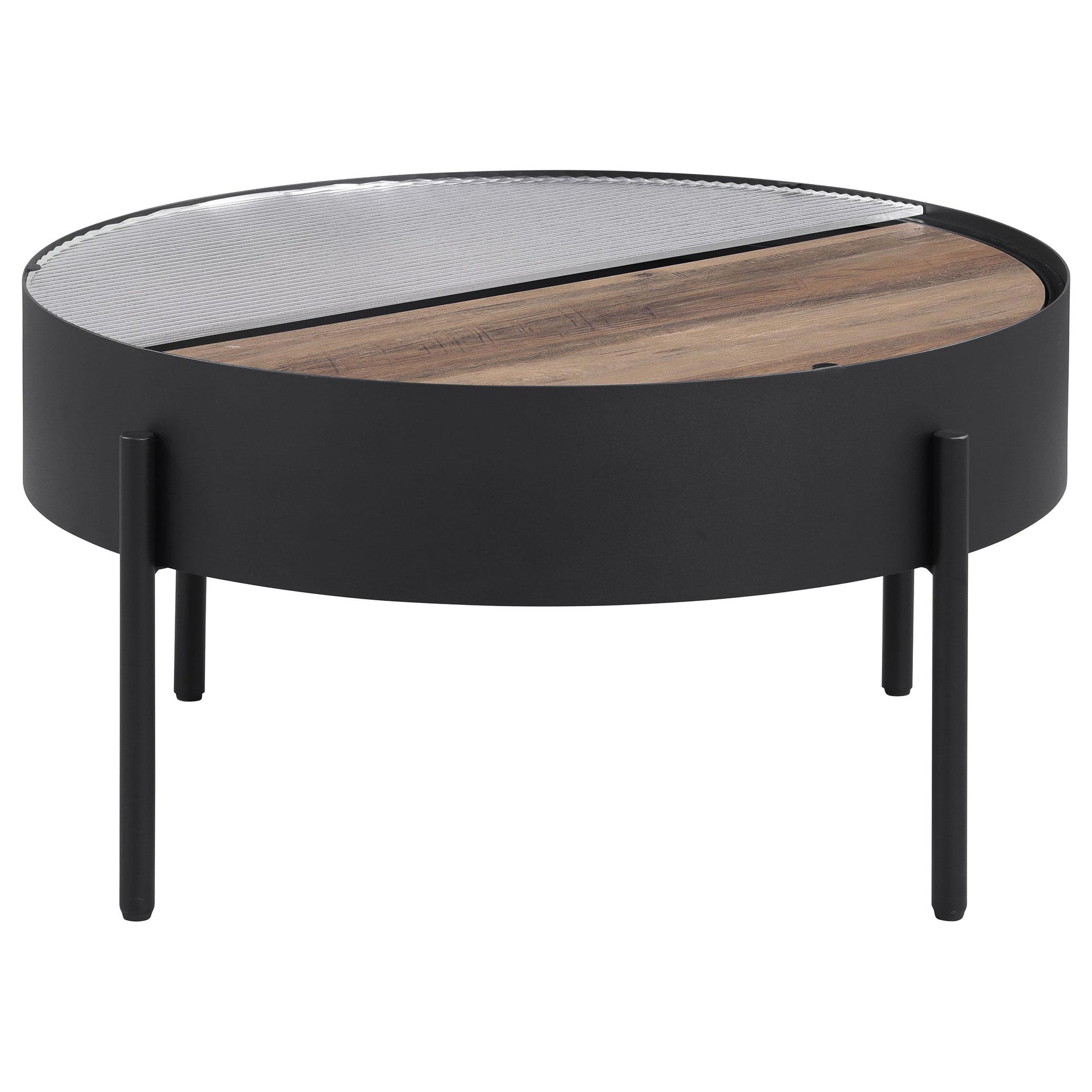 Ozella table set styled in contemporary living room setting