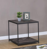 Meagan Charcoal Upholstered 3 Pc (Sofa + Loveseat + Chair) - Ella Furniture