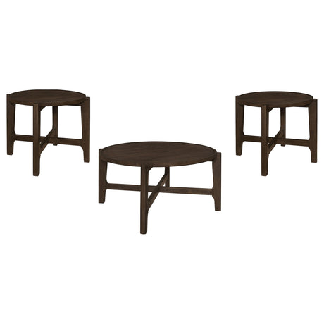 Cota coffee table - angled side view