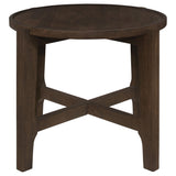Cota set showing dark brown finish texture