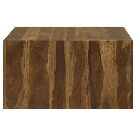 Odilia coffee table corner with visible wood grain patterns