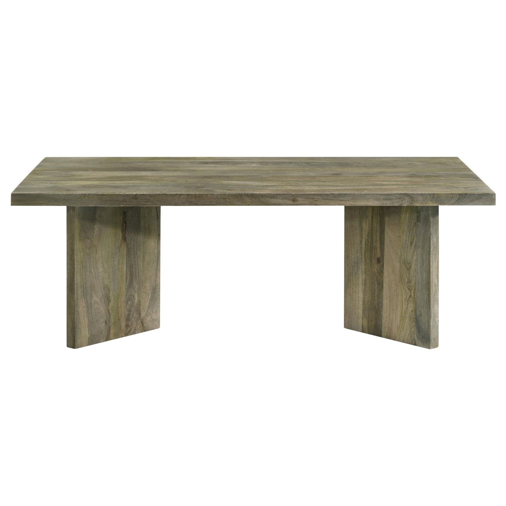 Andando coffee table front view in living room setting