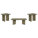 Andando coffee table wood grain detail top