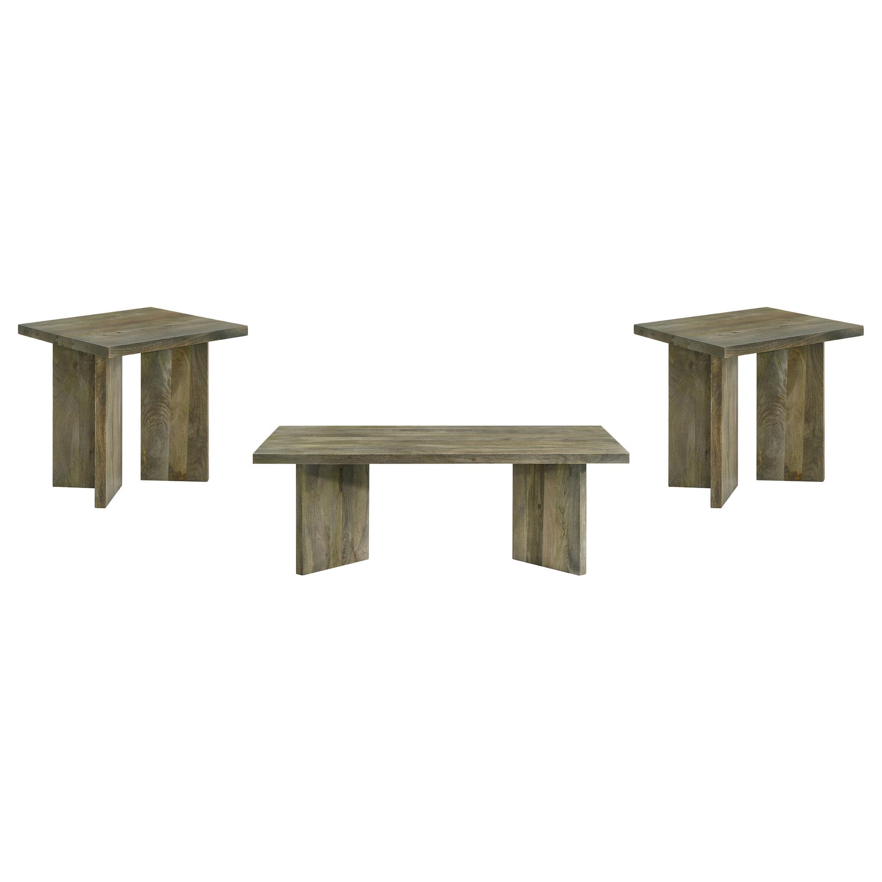 Andando coffee table wood grain detail top