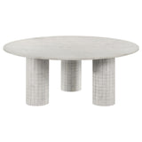 Astoria coffee table top surface and edge detail