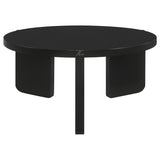 Cordova table leg detail black finish