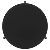 Cordova black coffee table top surface detail