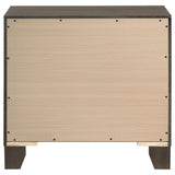 Farre Dark Brown 2-Drawer Nightstand — product image 7
