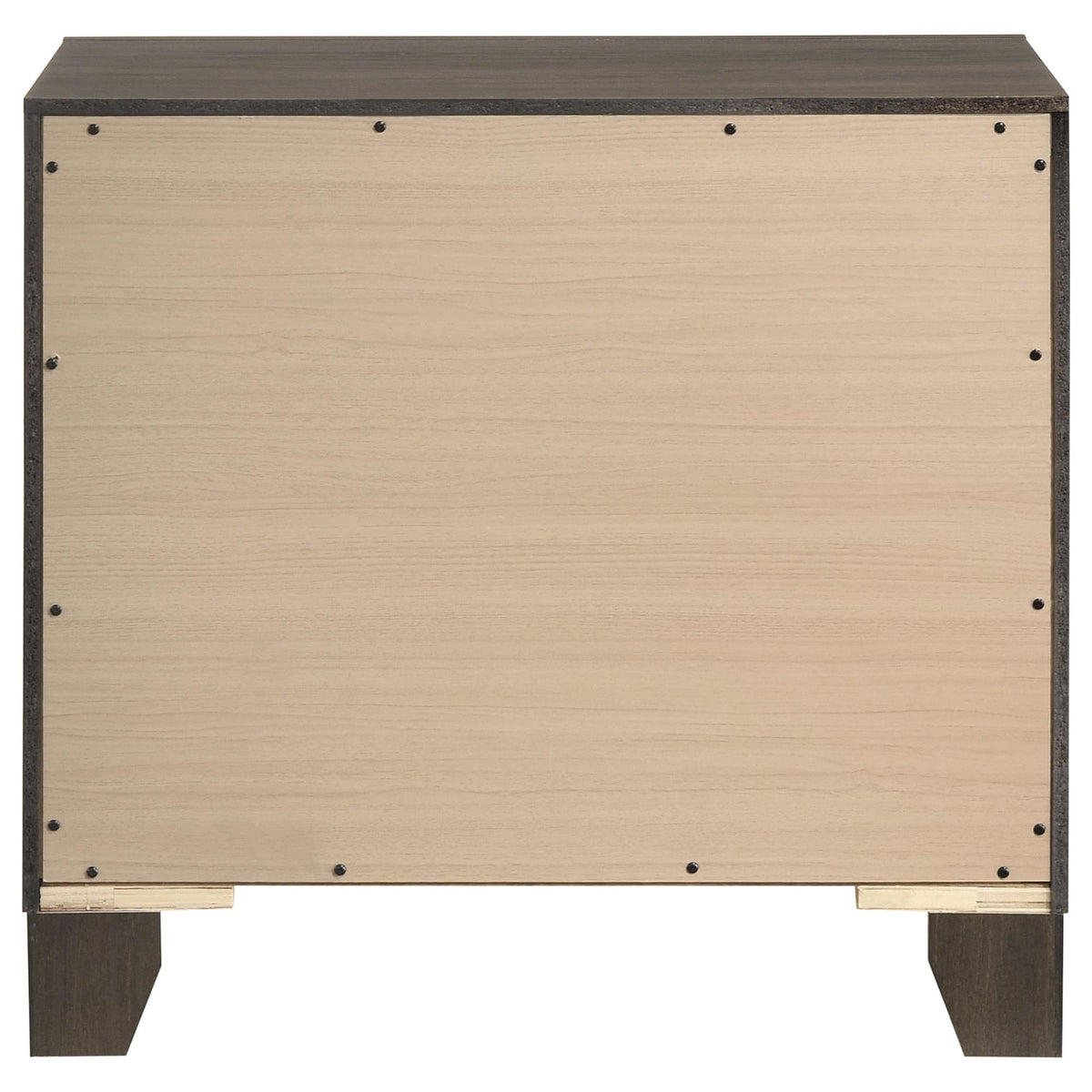 Farre Dark Brown 2-Drawer Nightstand — product image 7