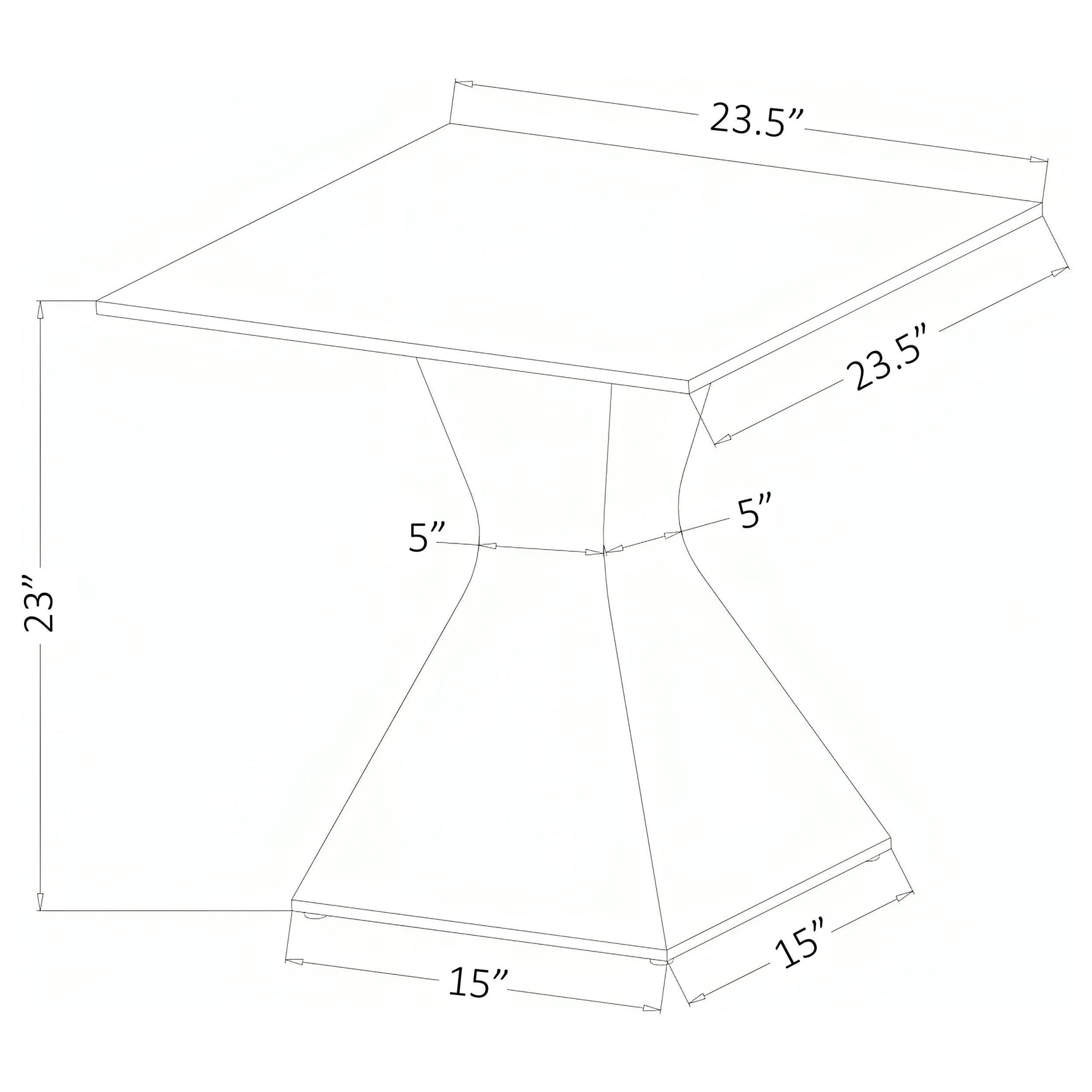 Jenny coffee and end table set in modern living room setting