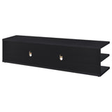 Cartmill TV stand plastic glide detail