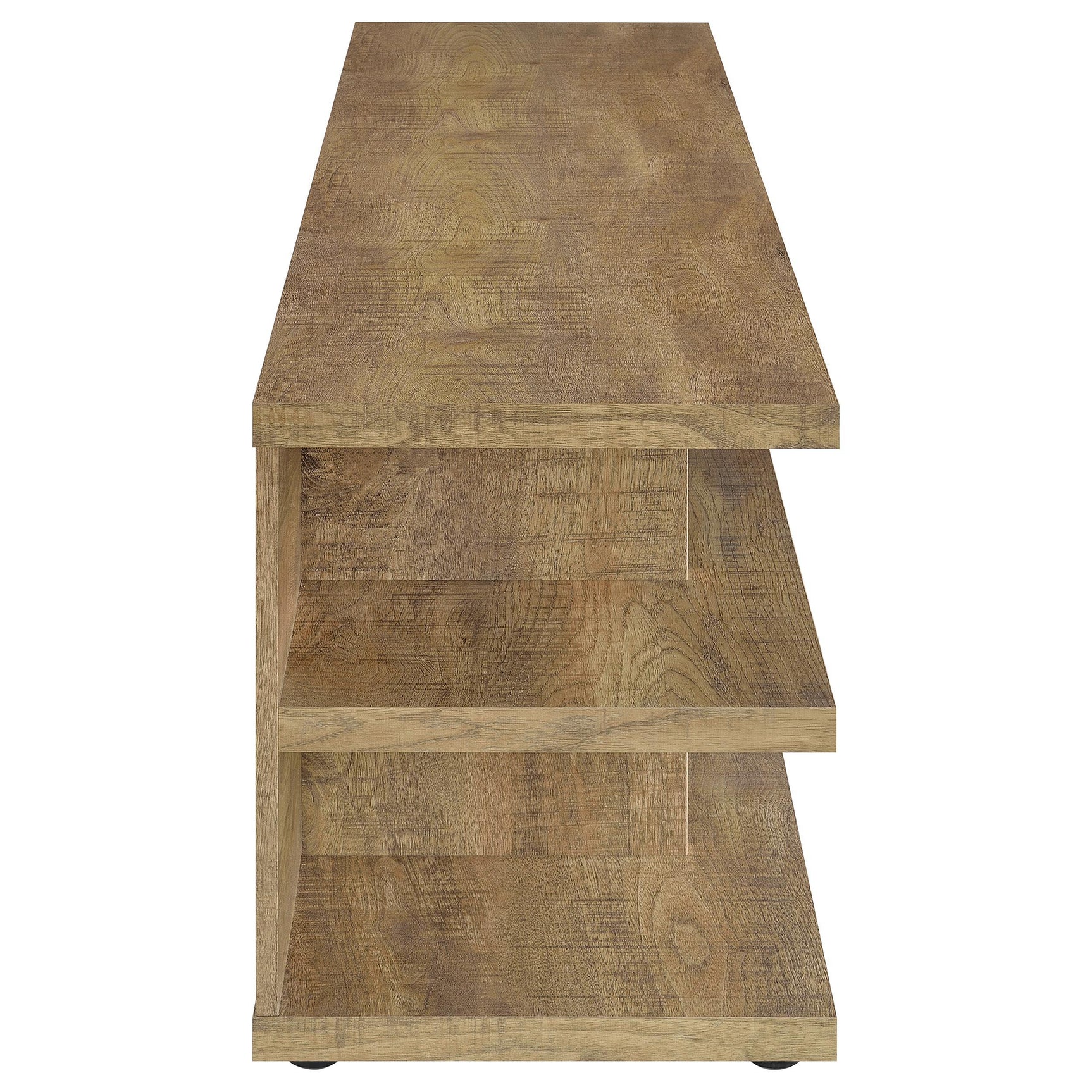 Cartmill TV stand with TV setup