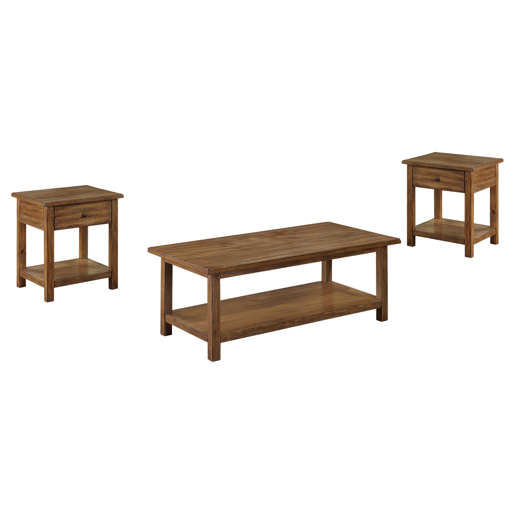 Payne coffee table side angle