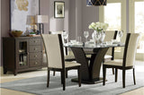 Room view of Daisy Dark Cherry Dining Room Set in dining area