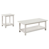 Payne coffee table top surface with rustic finish