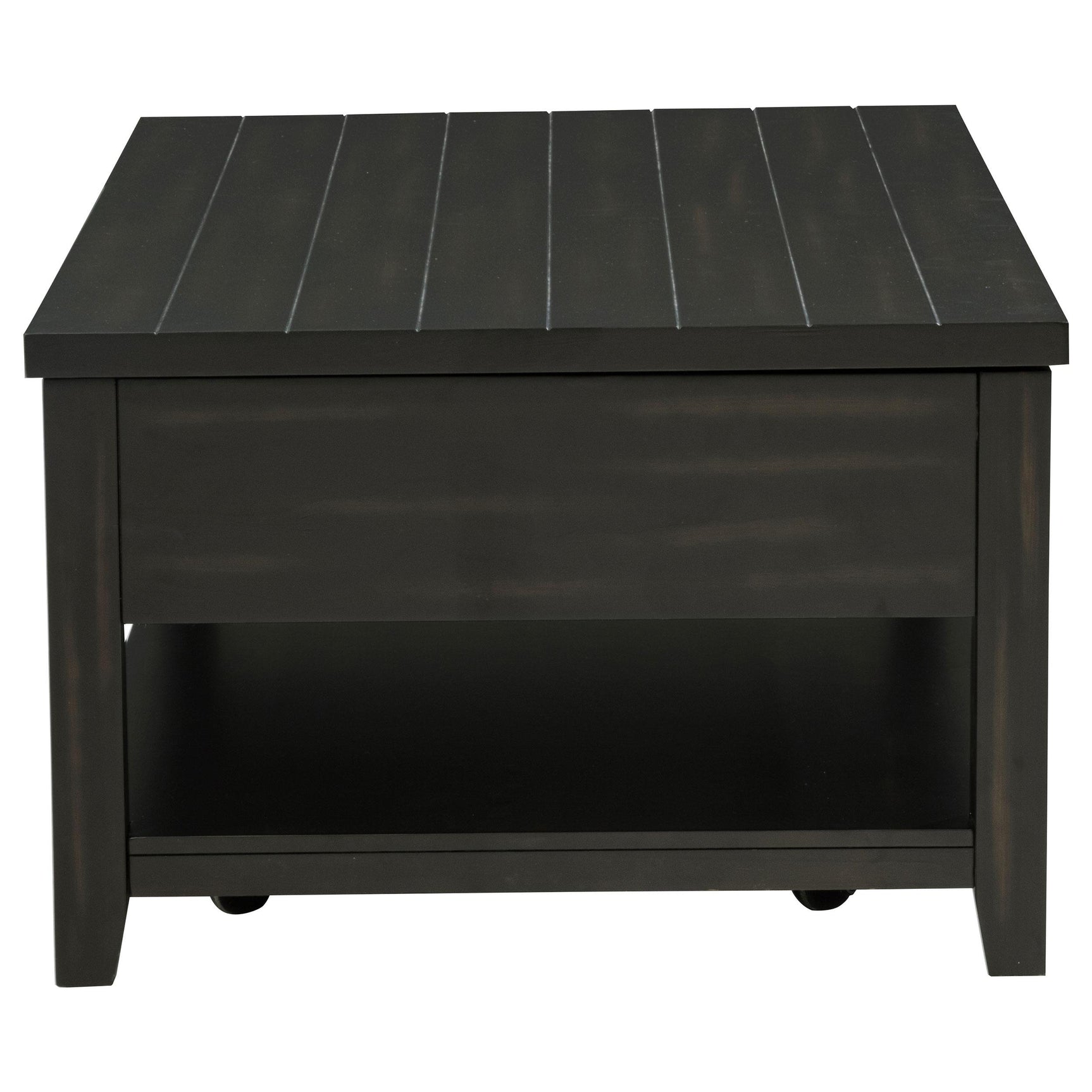 Payne 48-inch Mobile Lift Top Coffee Table in Distressed Java finish