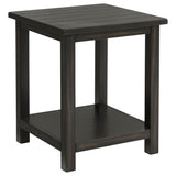 Payne end table side angle