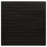 Top view of Distressed Java coffee table