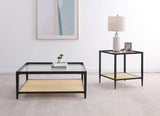 Amherst coffee table overall view in living room
