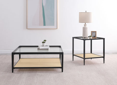 Amherst coffee table overall view in living room