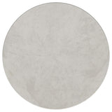 Top view of Hermas round marble coffee table
