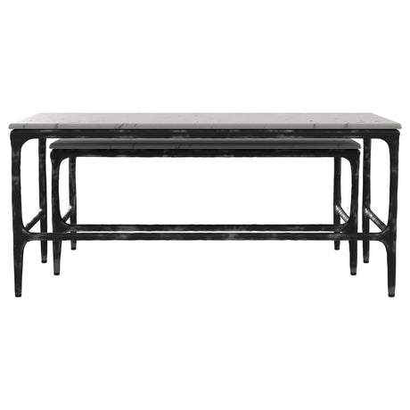Side view of smaller Ebby nesting coffee table