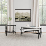 Ebby end table used as side table near sofa