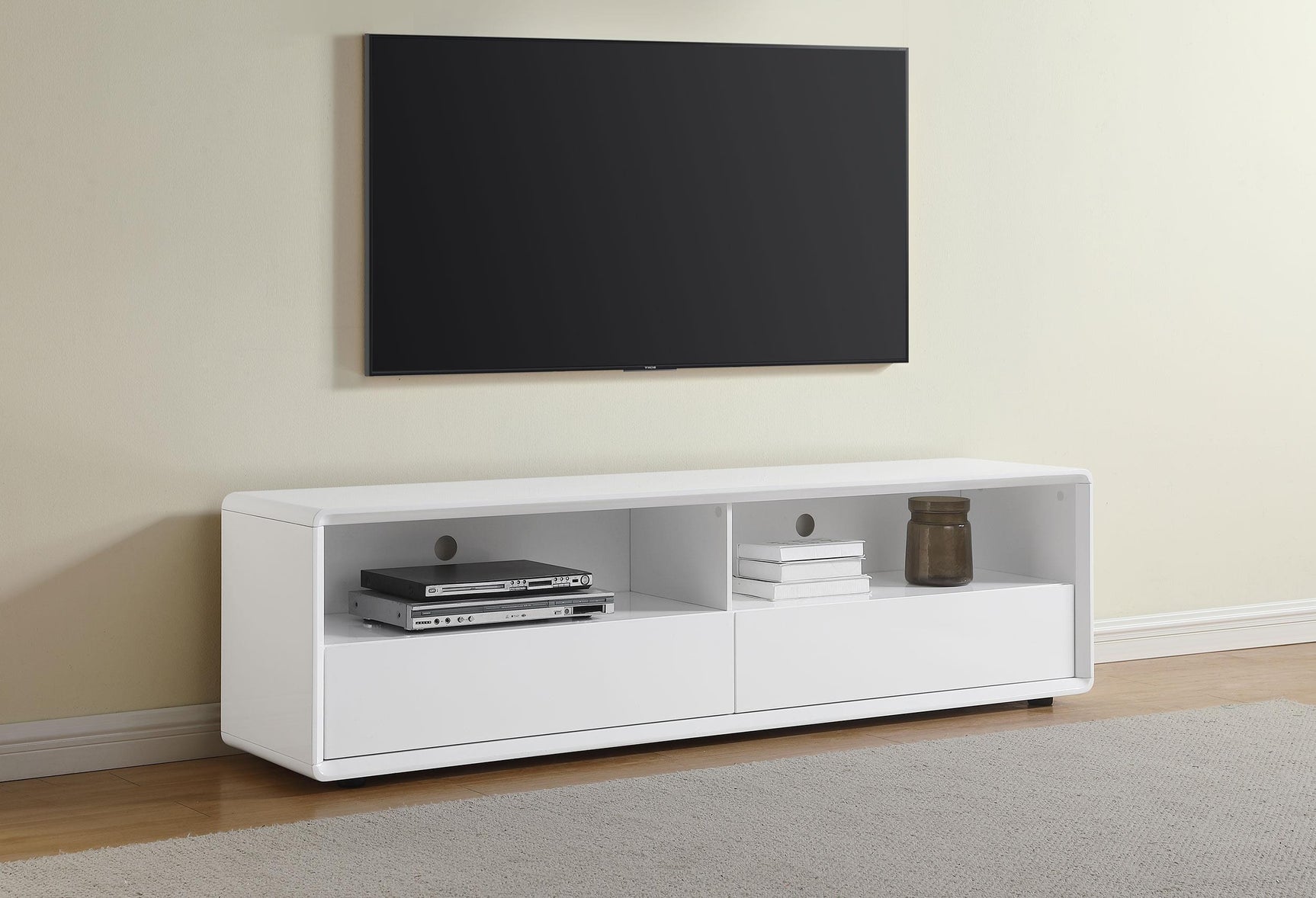 Ellice TV stand side view
