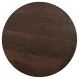 Close-up of mango wood texture on Cayenne coffee table