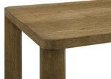Castlewood Engineered Wood Accent Side End Table Brown Oak