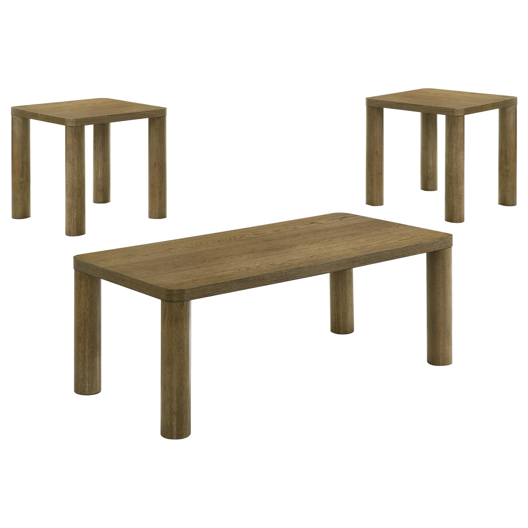 Castlewood coffee table close-up corner detail