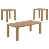 Castlewood coffee table close-up of oak veneer finish