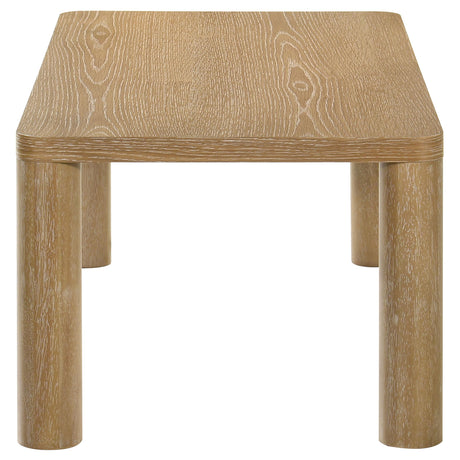 Bottom view showing Asian hardwood legs